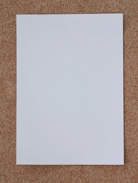 空白的普通纸 — 图库照片