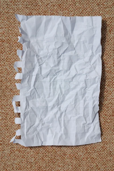 Prázdné obyčejný papír — Stock fotografie