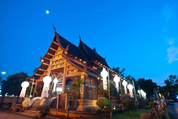 Templo del norte tailandés — Foto de Stock