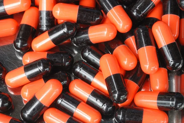 Capsula antibiotica — Foto Stock