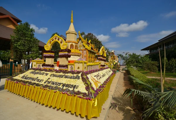 Thajsko květinové auto — Stock fotografie