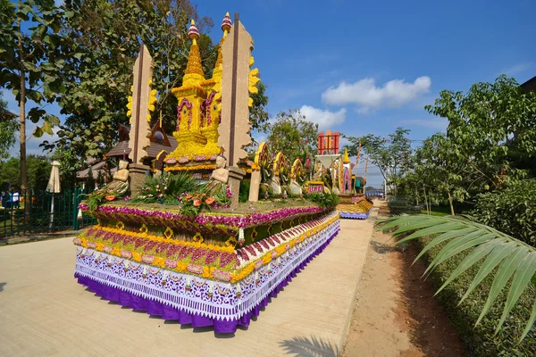 Thajsko květinové auto — Stock fotografie
