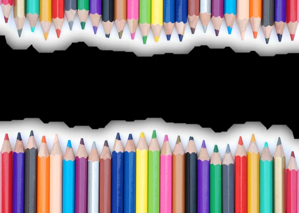 Farve blyant - Stock-foto