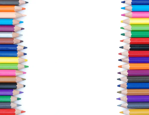 Potlood kleur achtergrond — Stockfoto