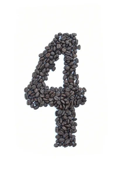 Kávé mag száma — Stock Fotó