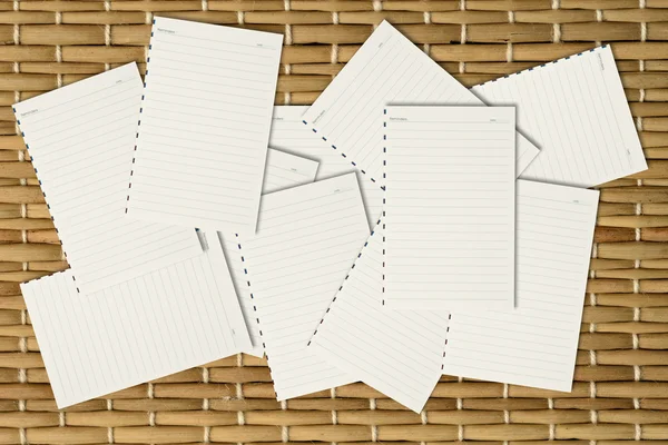 Blank papers — Stock Photo, Image
