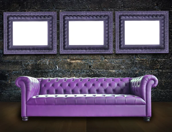 Sofa starodawny — Zdjęcie stockowe