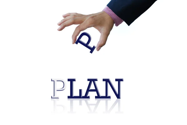 Plan concepts — Stock Photo, Image