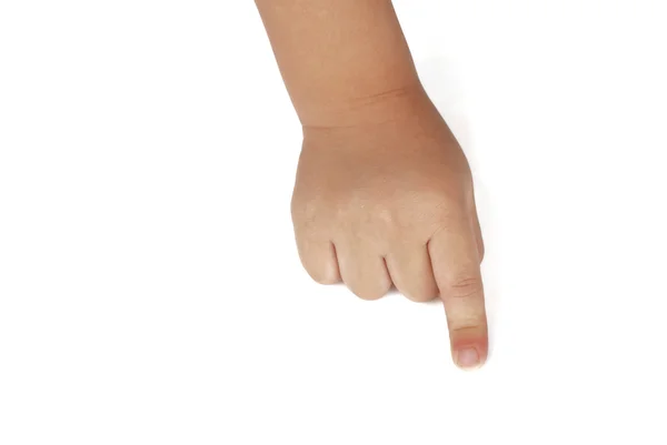 Baby 's hand — стоковое фото