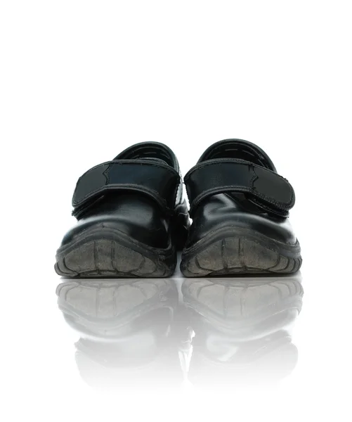 Sapatos pretos Fotografias De Stock Royalty-Free