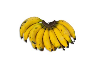 Thai local banana in set clipart