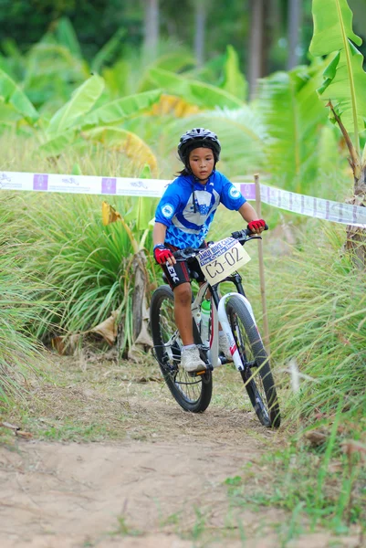 stock image Smaui MTB 2011 race