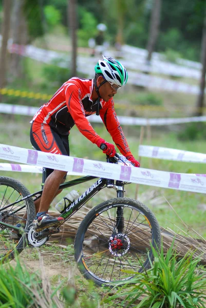 stock image Smaui MTB 2011 race