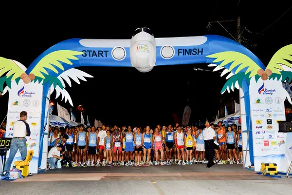 stock image Samui Island Marathon 2011