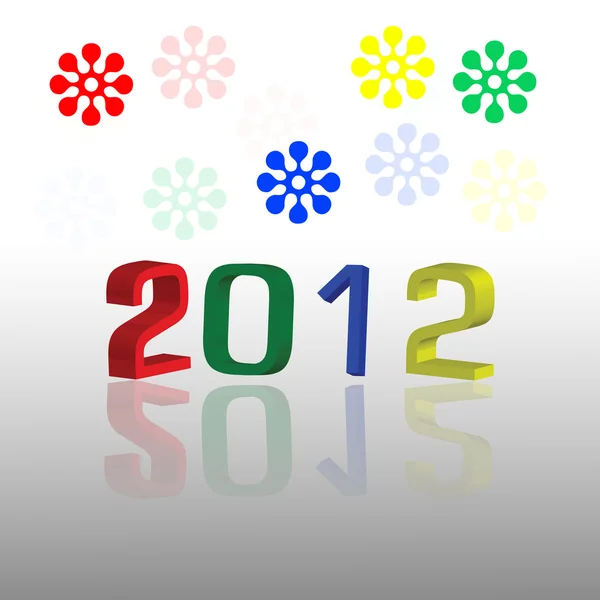 Year 2012 — Stock Photo, Image