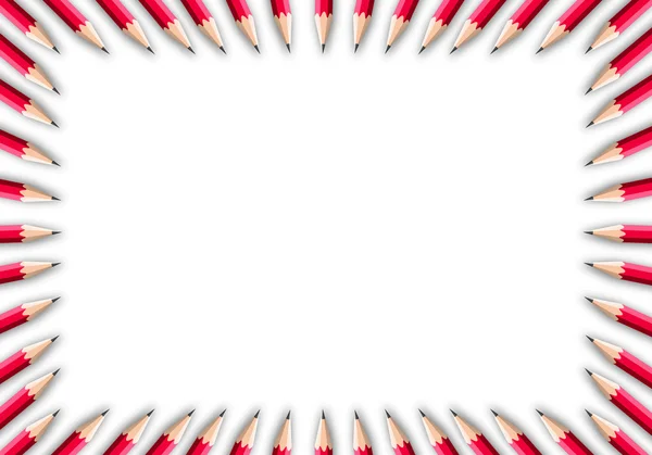 Moldura a lápis — Fotografia de Stock