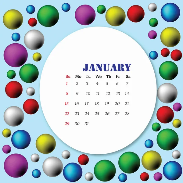 Ημερολόγιο 2012 — Διανυσματικό Αρχείο