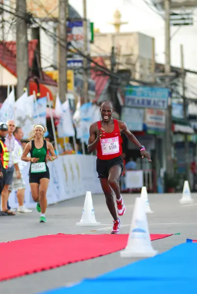 Maratona di isola di Samui 2011 — Foto Stock