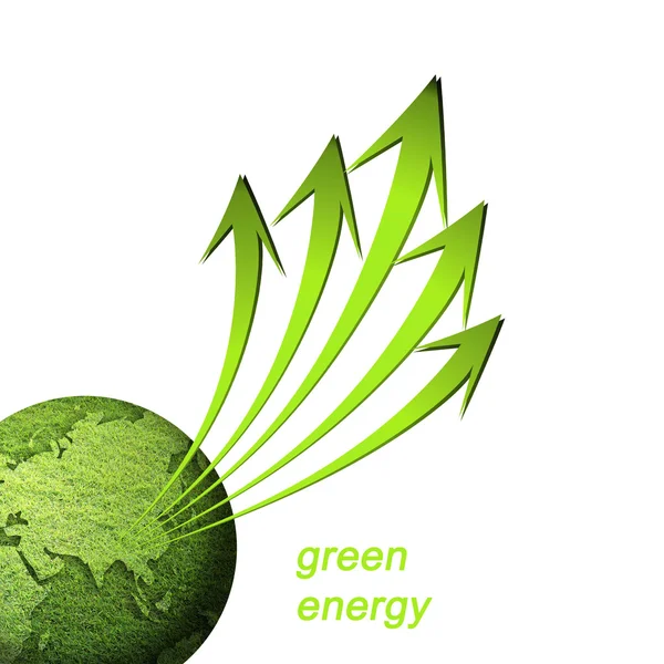 Zielona energia — Zdjęcie stockowe