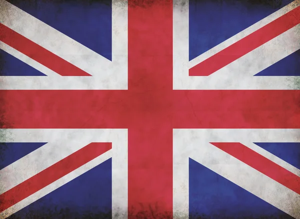 Great Britain Old Grunge Flag — Stock Photo © lightsource #8731965