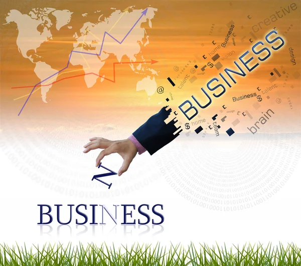 Business wording — Stock Photo, Image