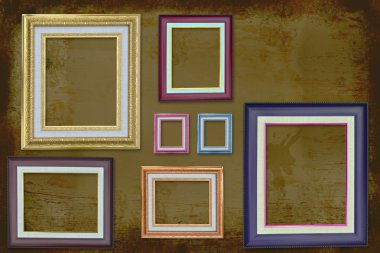 Photo frames clipart