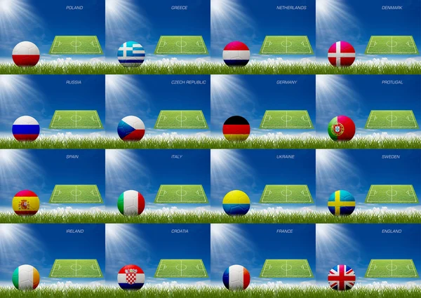 Euro 2012 — Stock fotografie