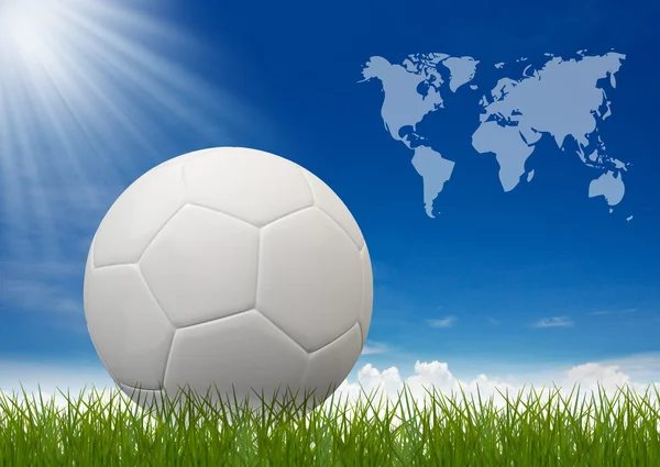 Soccer idea — Stock Photo, Image
