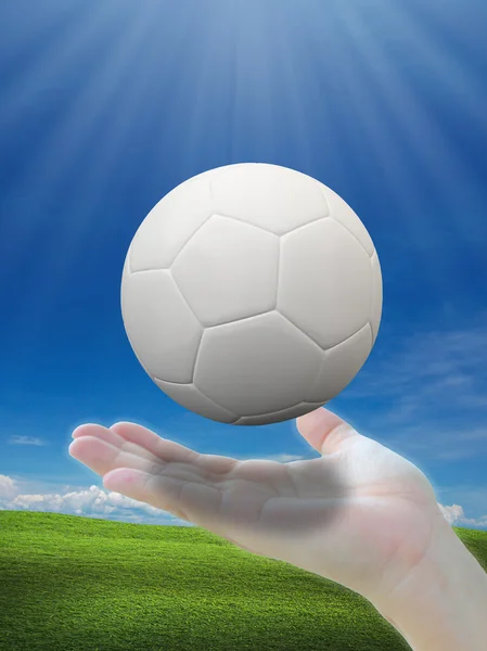 Soccer idea — Stock Photo, Image
