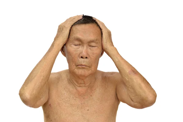 An old asian man — Stock Photo, Image
