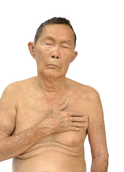 An old asian man — Stock Photo, Image