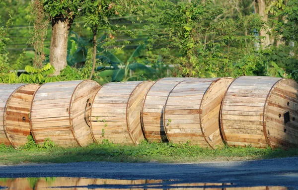 Dřevěný roll — Stock fotografie