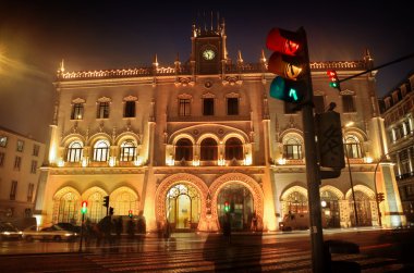 Rossio Train Station clipart