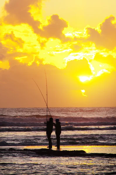 Dois pescadores — Fotografia de Stock