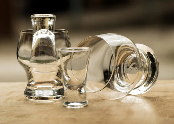 stock image Still life with glass