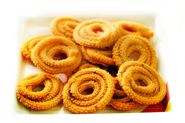 Muruku - populaire Zuid-Indiase diep gebakken snack — Stockfoto