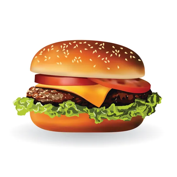 Hamburger — Stock Vector