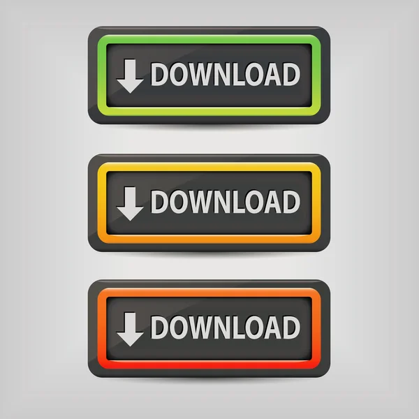 Download-Schaltflächen — Stockvektor