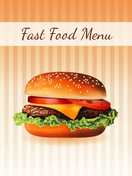 Hamburger menu — Stockvector