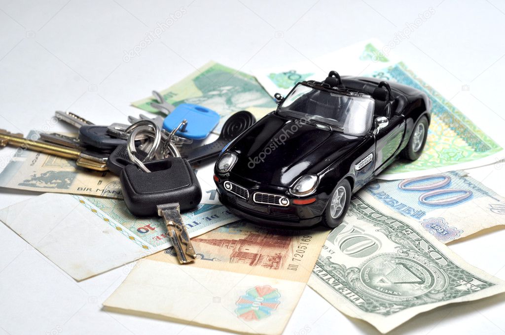 Car keys and money