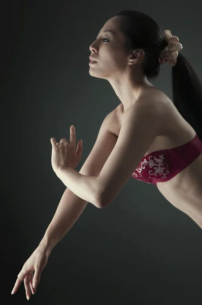 stock image Asian woman posing