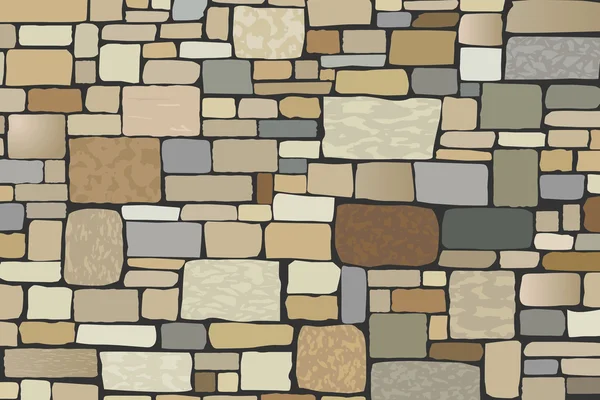 Mur en pierre — Image vectorielle