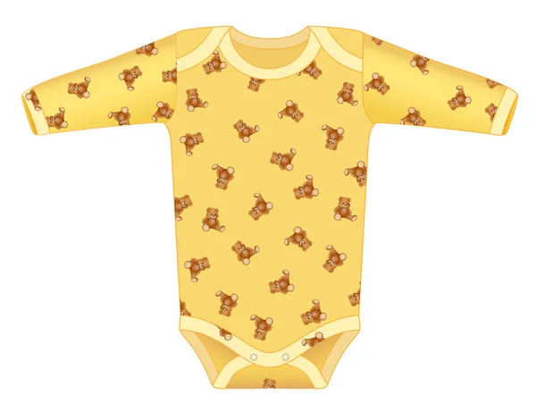 Vêtements bébé — Image vectorielle