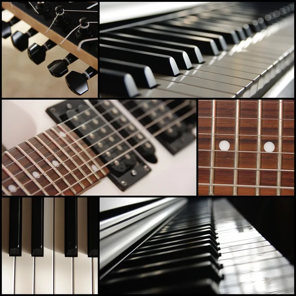 Instrumentos musicais Imagem De Stock