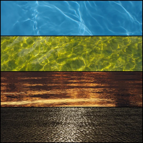 Su renkleri — Stok fotoğraf