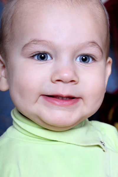 Güzel bebek portresi yakın çekim — Stok fotoğraf