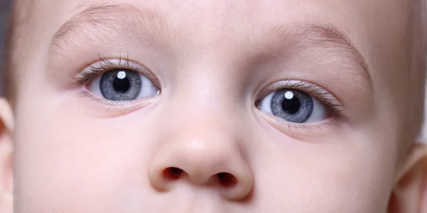 Look of nice baby close up — Stock Photo, Image