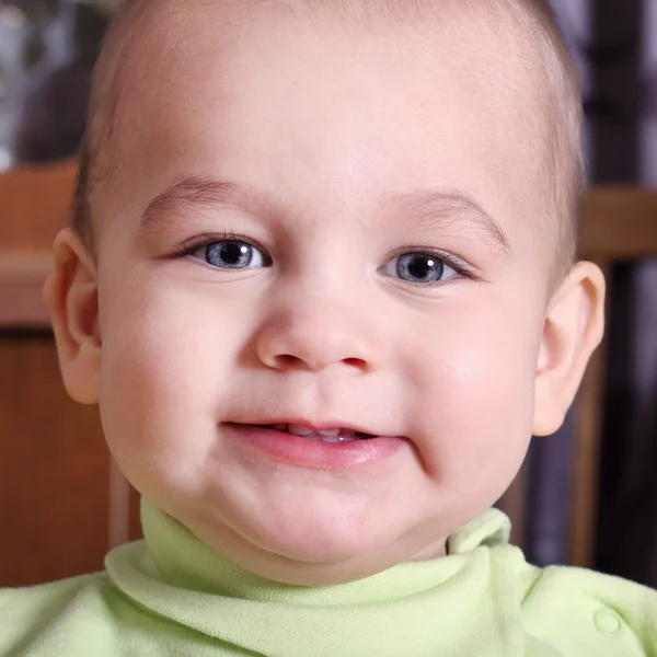 Güzel bebek portresi yakın çekim — Stok fotoğraf