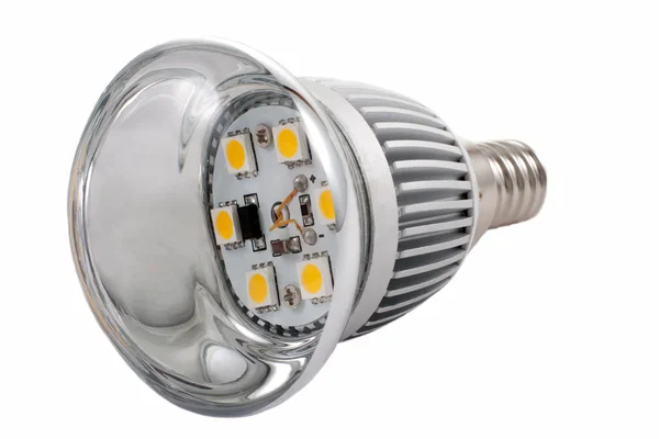 LED light bulb isolated on white background — Stock Photo, Image