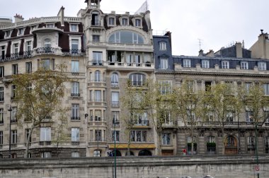 seine.paris kıyısında.